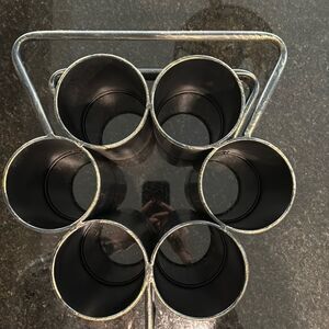 NWOT VINTAGE METAL WINE RACK